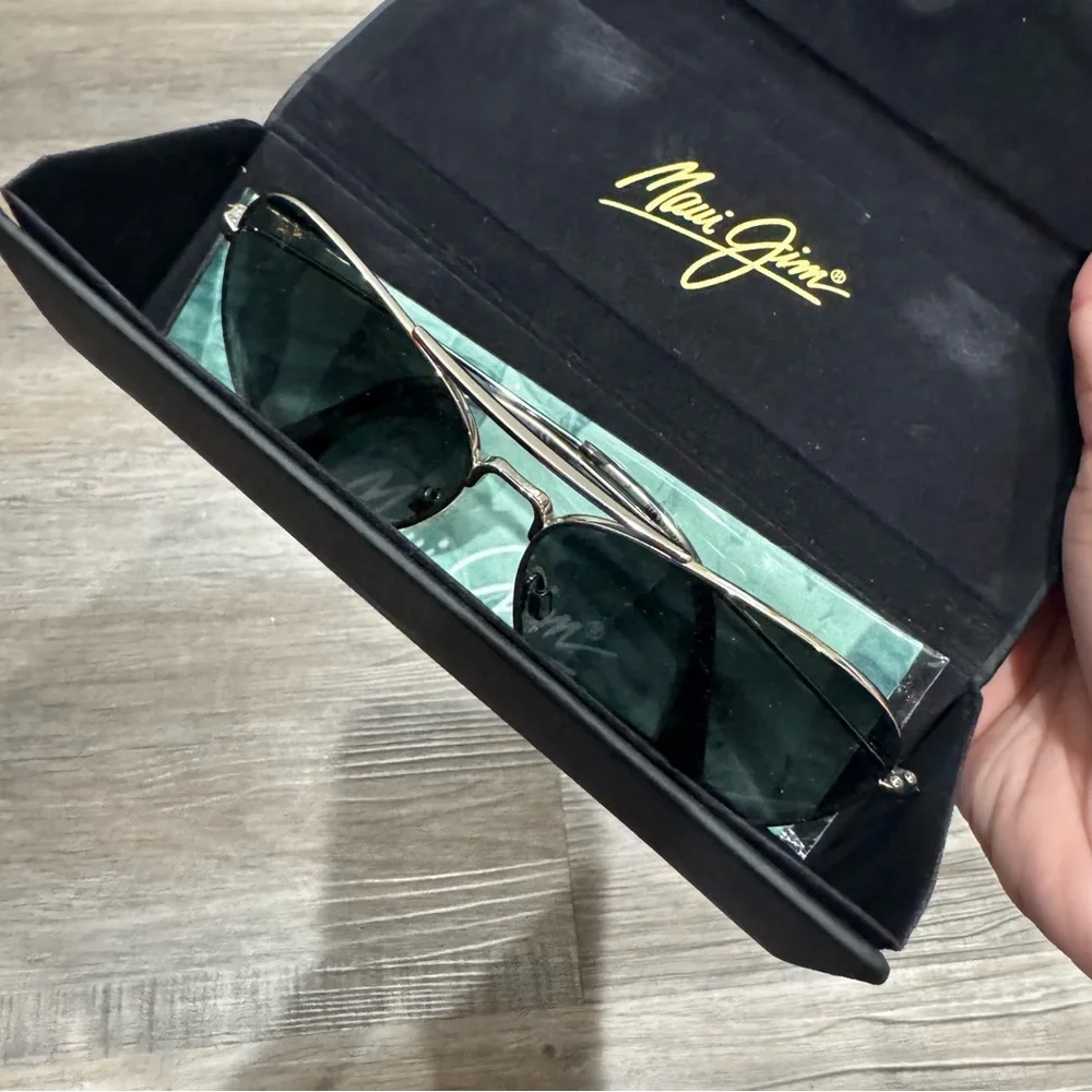 Maui Jim Mavericks Aviator Polarized Sunglasses